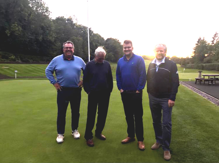 Golfing Sociey - Southern fourball at Henley GC, featuring Jeff Ellis, Stephen Moss, James Doggett and Adrian Peckitt